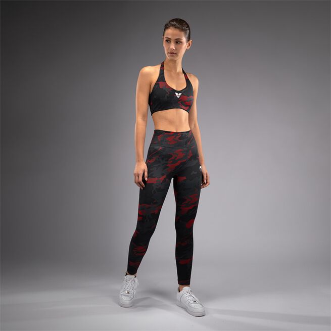 Venum X SOPHIA ROSE Leggings, Midnight Grey/Cherry Red