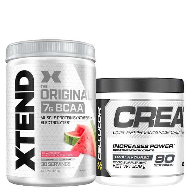 Xtend BCAA 30 portioner + COR-Performance Kreatin 306 g