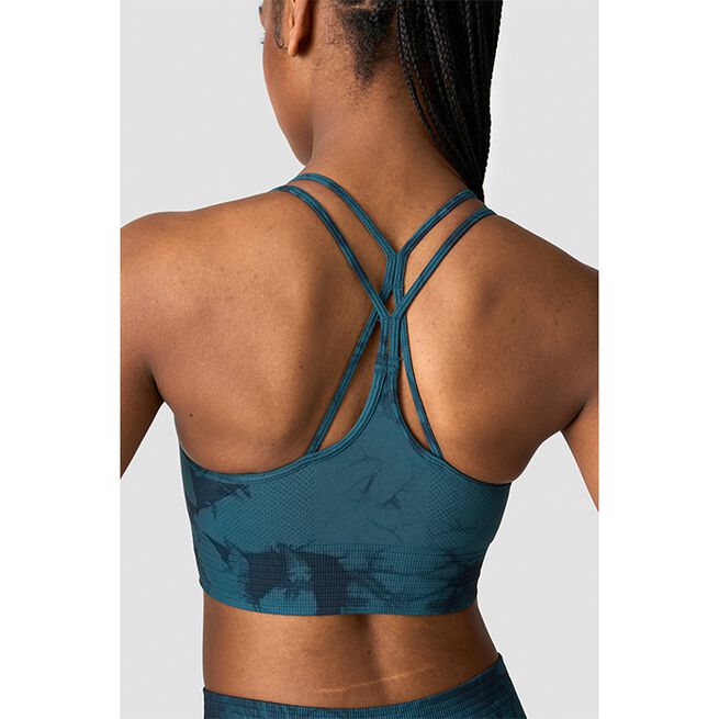 Define Seamless Tie Dye Sport-bh Turkos