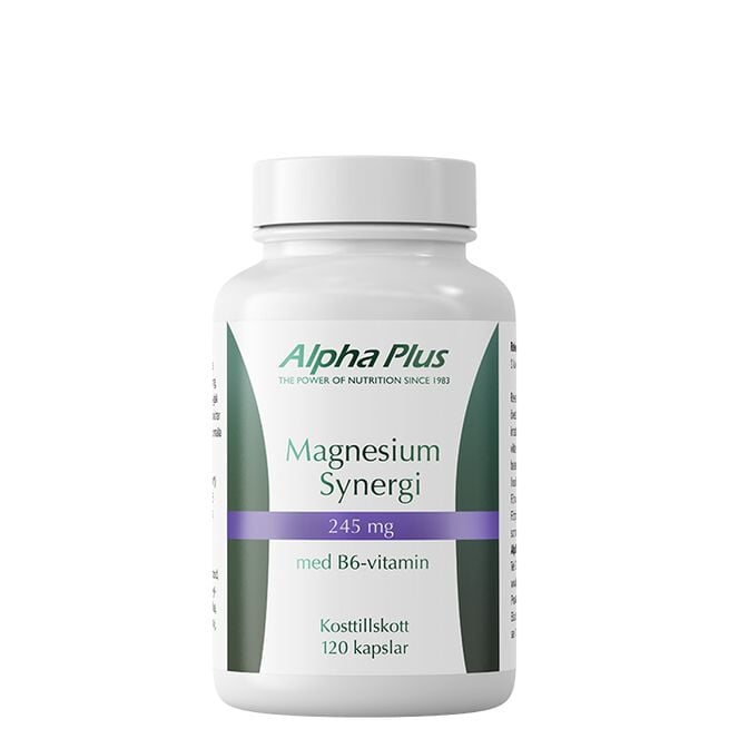 Magnesium Synergi 120 kapslar