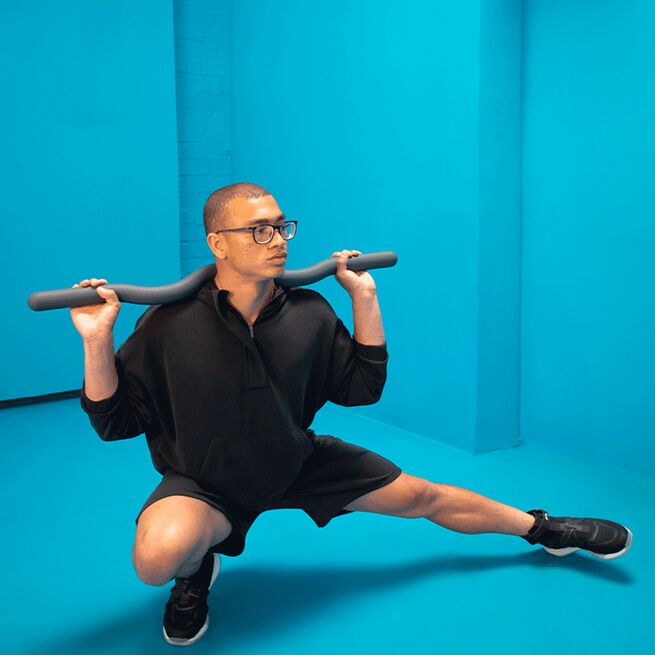 Beam Skivstång 7 kg Svart