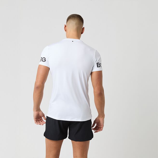 Borg T-shirt Vit