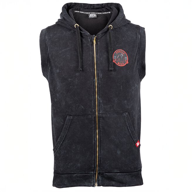 Silverdale Ärmlös Hoodie Svart