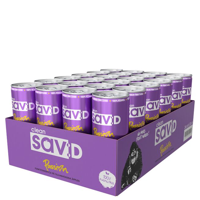24 st Clean sav:D Flak 330 ml Passion