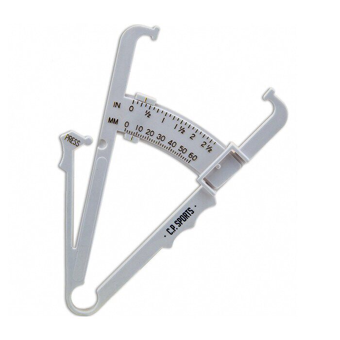 Fat Caliper Kroppsfettm&auml;tare Vit