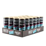 24 x NOCCO FOCUS 3, 330 ml, Raspberry Blast 