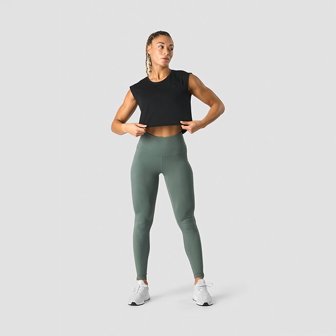 Stride Kort Träningslinne Svart