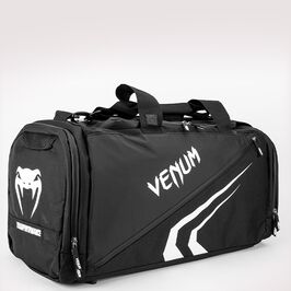 Venum Trainer Lite Evo Sports Bag, Black/White  Trainer Lite Evo Sportväska Svart/Vit