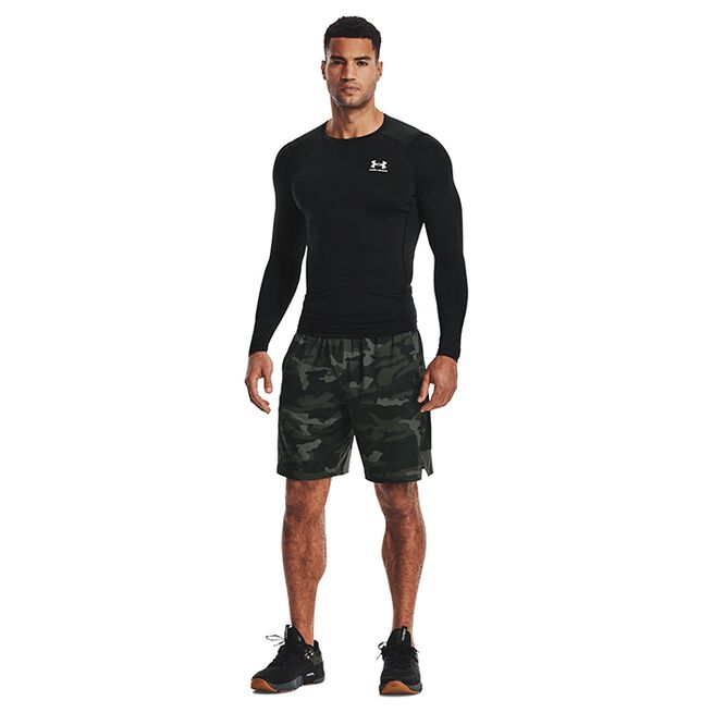 UA HG Armour Comp LS, Black