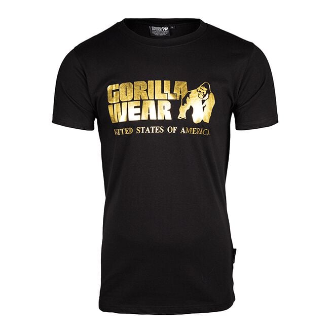 Classic T-Shirt, Black/Gold