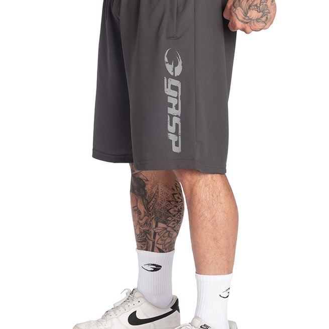 Meshshorts Grå