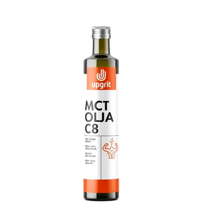 Upgrit C8 MCT-olja 500 ml