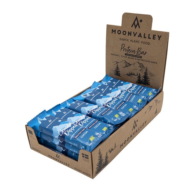 18 x Ekologiska Energibars 60 g Chocolate-Dipped Cocoa