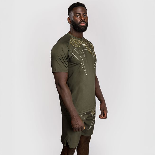 Serpenti Dry Tech T-shirt Khaki Brons Ivory