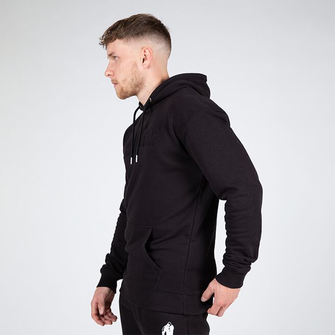Crowley Oversized Men's Hoodie, Black
