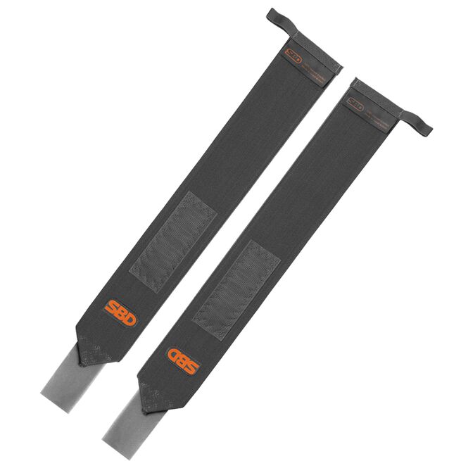 Forge Wrist Wraps Grey Stiff