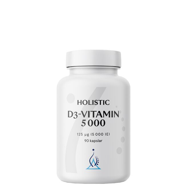 D3-vitamin 5000 IE 90 kapslar