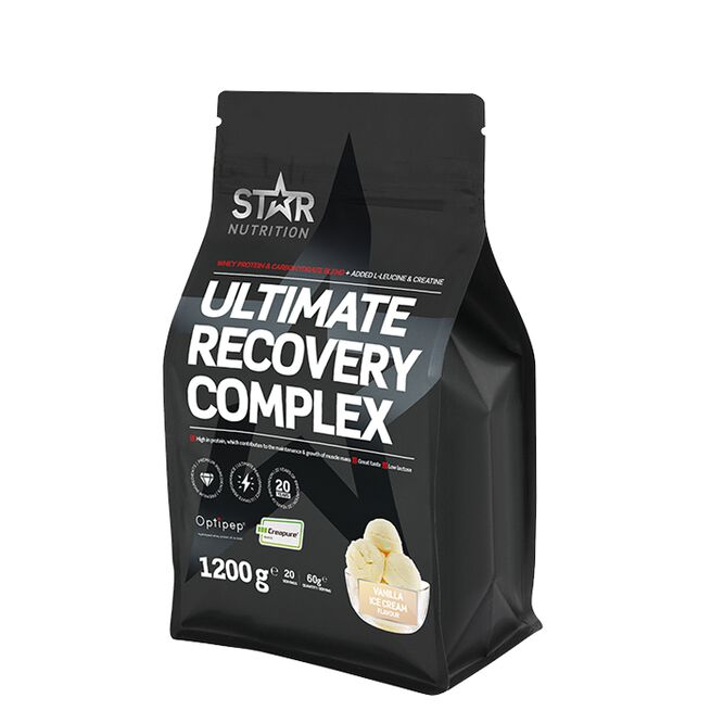 Star nutrition Uötimate recovery Vanilla ice Cream