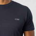 ICANIWILL Ultimate Training Tee, Navy