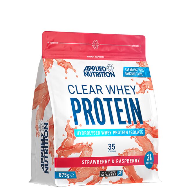 Clear Whey Vassleprotein 875 g Strawberry & Raspberry