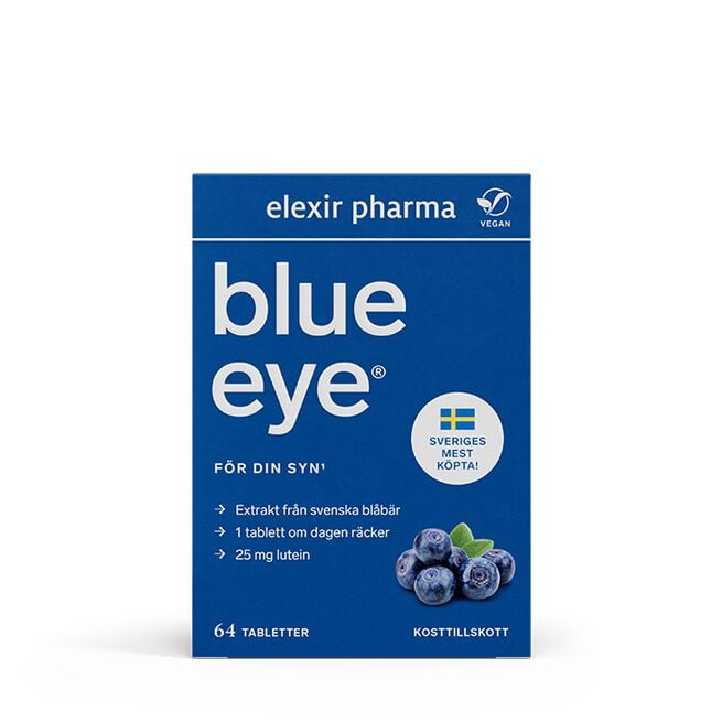 Blue Eye Blåbärsextrakt 64 tabletter