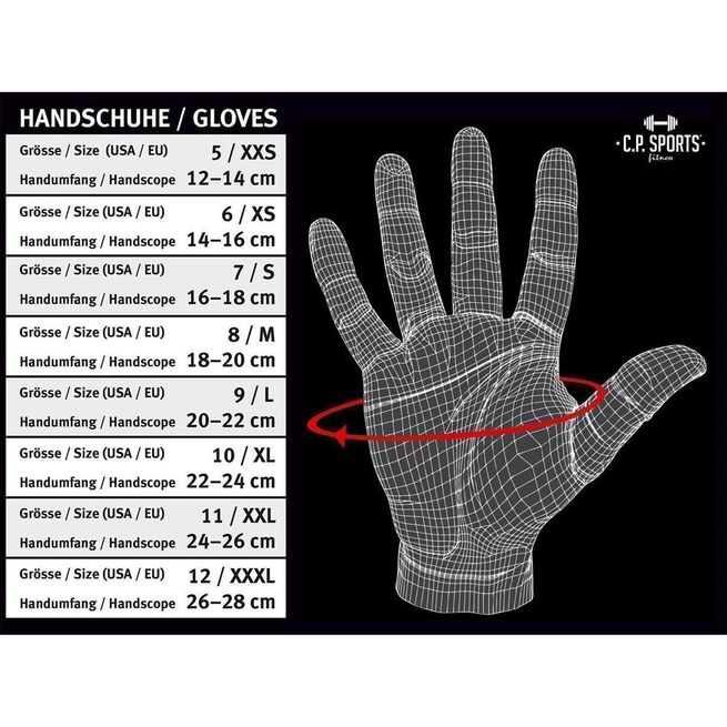 Classic Mesh Glove Träningshandskar Svart