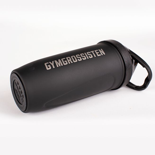 Gymgrossisten stainless steel shaker black 900ml