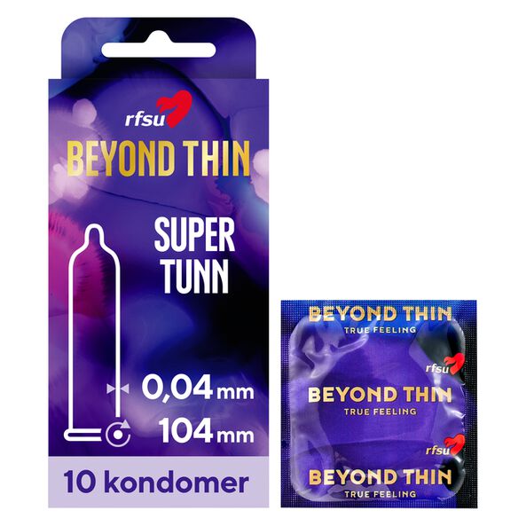 RFSU Beyond Thin Ultratunna Kondomer 10-pack