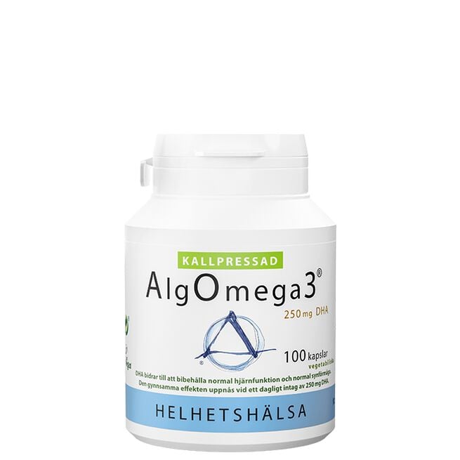 AlgOmega3® Kallpressad 100 kapslar
