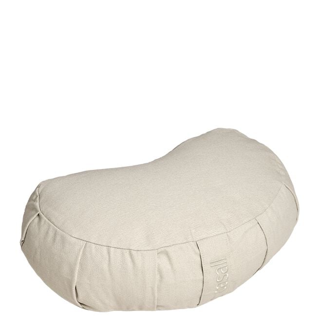 Meditationskudde Halvmåne Beige
