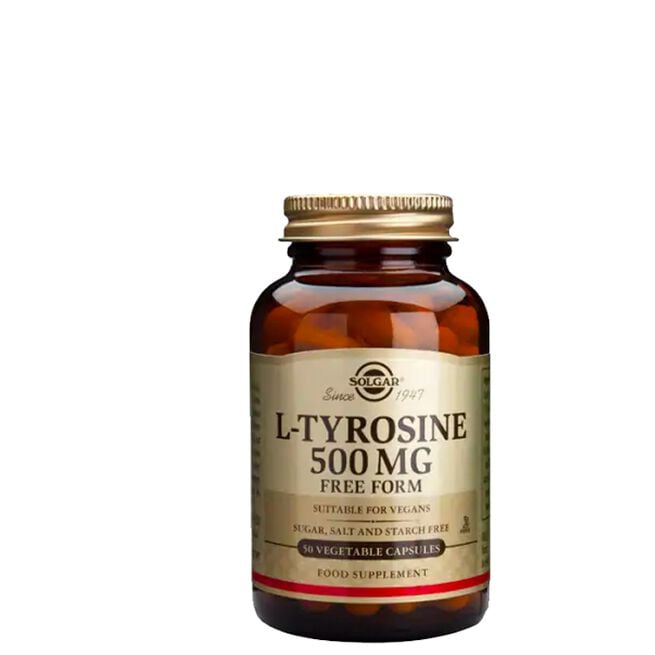 L-Tyrosine 500 mg Aminosyror 50 kapslar