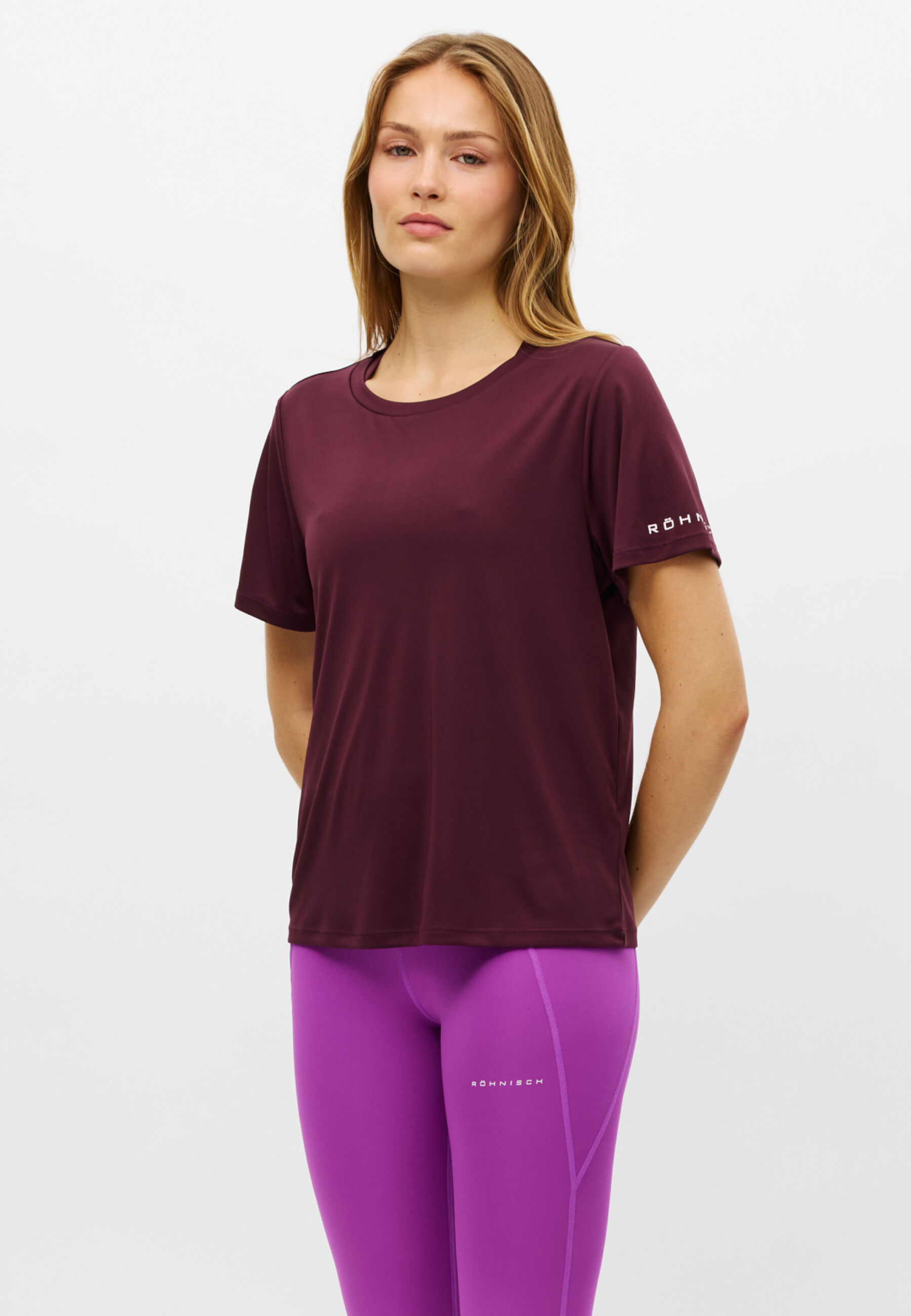 Team Logo Tee Lila