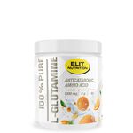 ELIT 100% Pure L-glutamine, 300 g, Orange Kort datum
