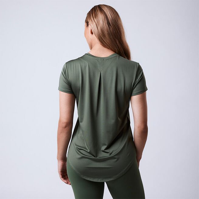 Lucy ws T-shirt, Moss Green