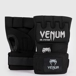 Venum Venum Kontact Gel Glove Wraps Black/Silver Kontact Gel Handledslindor Svart/Silver