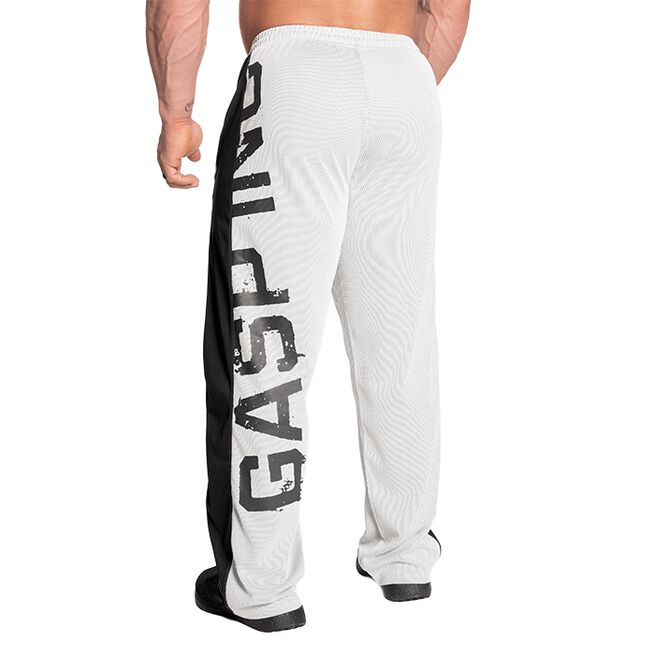No 1 Mesh Pant, White/Grey