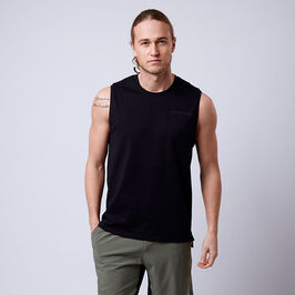 Phantom Sleeveless, Black Phantom Linne Svart
