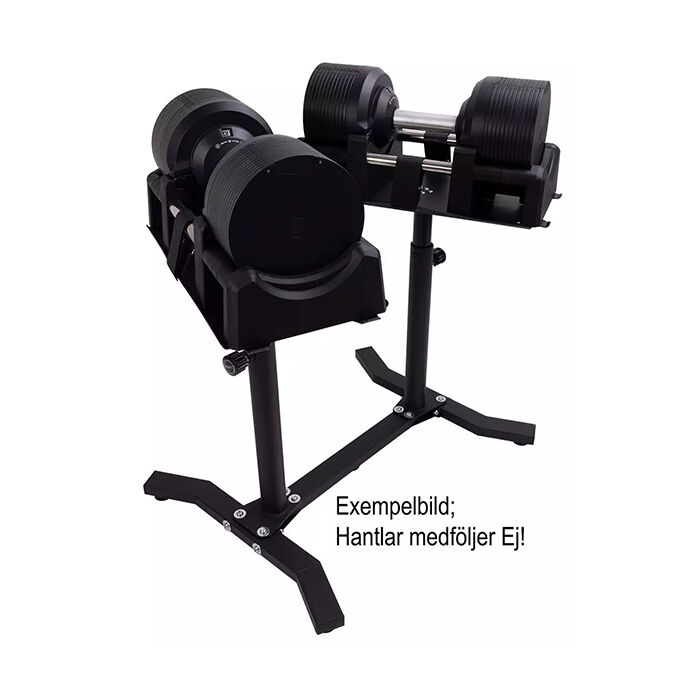 Recoil Viktst&auml;ll f&ouml;r Justerbara Hantlar St&aring;l Svart