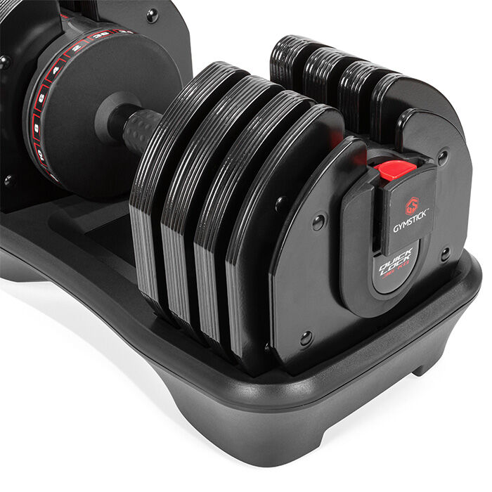 Gymstick Quick-Lock Justerbar Hantel 36 kg