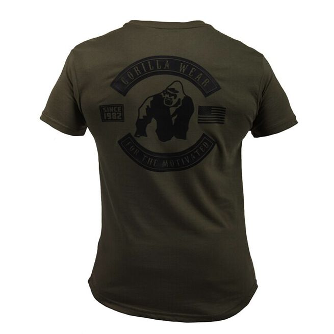 Detroit T-Shirt, Army Green, M 