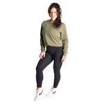 Better Bodies Empire Cropped Crew, Washed Green