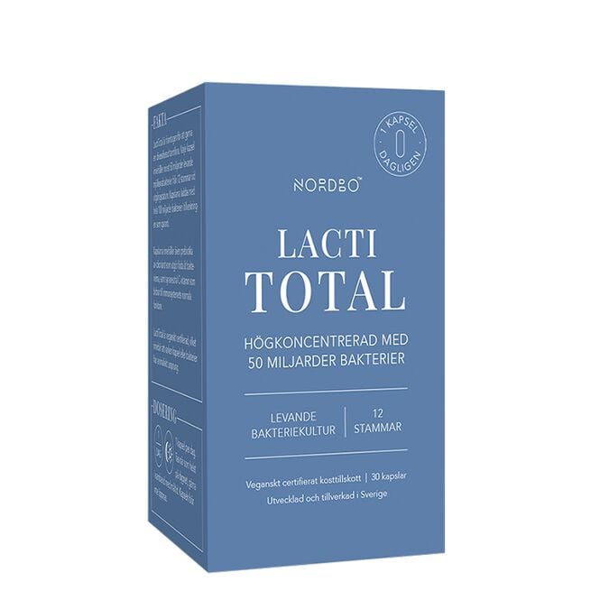 LactiTotal Mjölksyrabakterier 30 kapslar