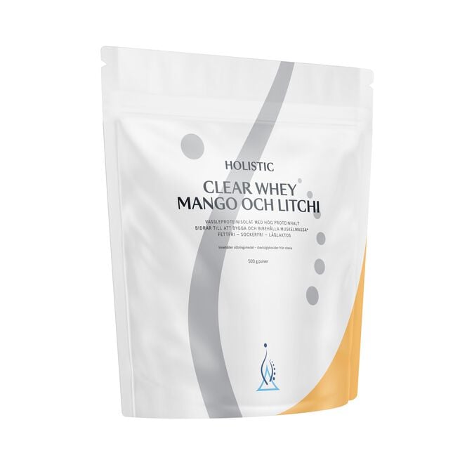 Clear Whey Vassleproteinisolat Mango Litchi 500 g