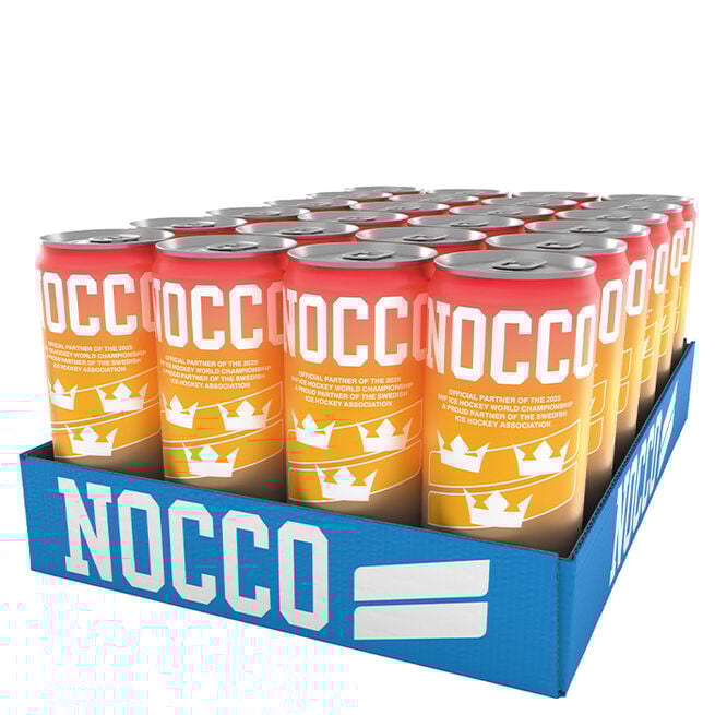 Flak 24 x NOCCO BCAA 330 ml Persika Limited Edition