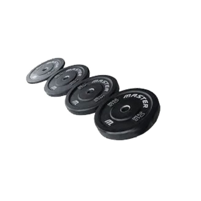 Viktskivor Paket Gummi 120 kg