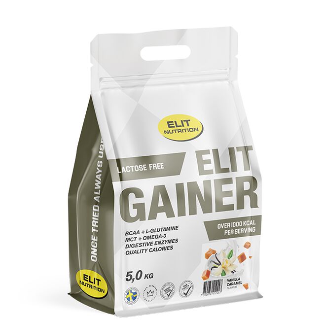 ELIT Gainer Laktosfri 5 kg Vanilla Caramel