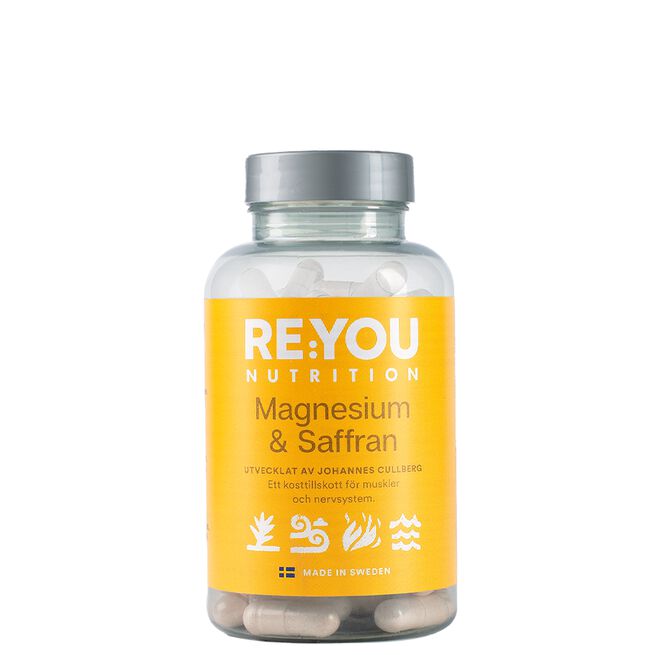 Magnesium + Saffran 100 kapslar