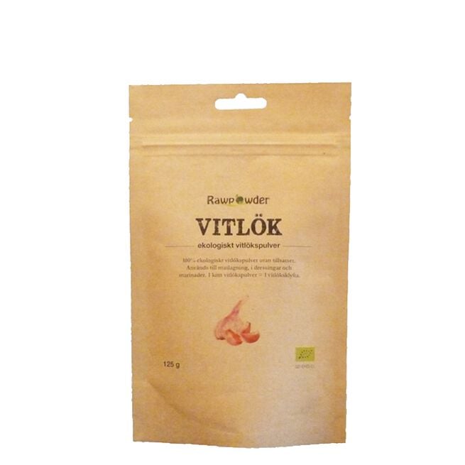 Ekologiskt Vitlökspulver 125 g 