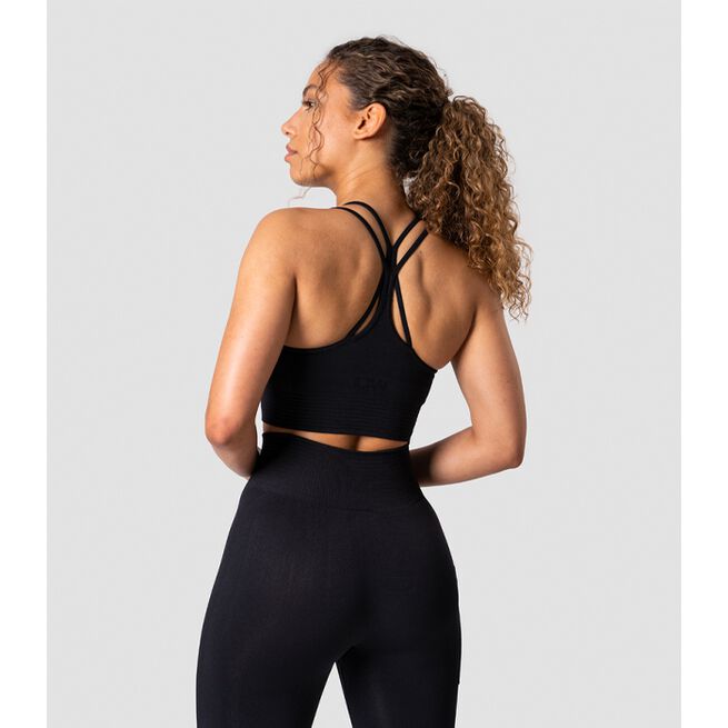 Define Seamless Sports Bra Svart