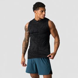 Sculpt Seamless Graphic Tank Top, Black, L  Sculpt Träningslinne Svart